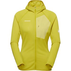 Mammut Unser leichtester Midlayer mit Kapuze Aenergy Light ML Hooded Jacket Women Gelb XS