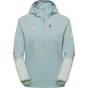 Mammut Technischer Midlayer für jedes Abenteuer Madris Light ML Half Zip Hoody Women Blau S