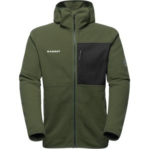 Mammut Midlayer-Wanderjacke aus recyceltem Polyester Tamaro ML Hooded Jacket Men Grün XXL