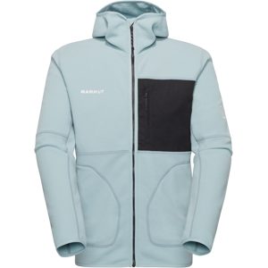 Mammut Midlayer-Wanderjacke aus recyceltem Polyester Tamaro ML Hooded Jacket Men Blau XXL