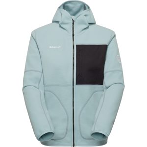 Mammut Midlayer-Wanderjacke aus recyceltem Polyester Tamaro ML Hooded Jacket Women Blau XL
