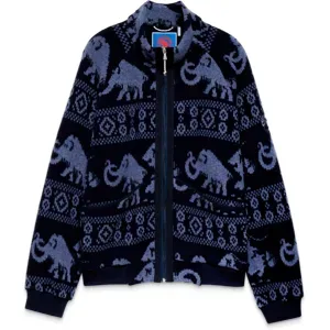 Mammut Fleecejacke aus Merinowolle im Vintage-Stil x Cabourn Direttissima Wool ML Jacket Schwarz M