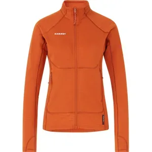 Mammut Warmer, schnelltrocknender Performance-Midlayer Taiss ML Jacket Women Brown XS