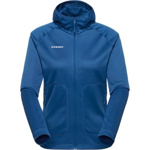 Mammut Multifunktionale Midlayer-Jacke mit Kapuze Crag ML Hooded Jacket Women Blau L
