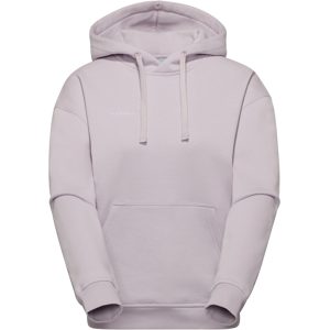 Mammut Alltags-Hoodie aus ökologischer Baumwolle Base ML Hoody Women Mini Logo Lila XS