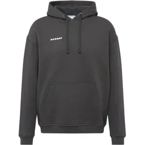 Mammut Baumwoll-Hoodie für jeden Tag Base ML Hoody Men Mini Logo Grau XL