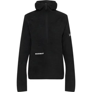 Mammut Warmer, atmungsaktiver Midlayer-Hoodie zum Freeriden Eiger Free ML Air Half Zip Hoodie Women Schwarz L