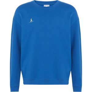 Mammut Warmer Rundhalspullover aus 100 % ökologischer Baumwolle Base ML Crew Neck Men Ski Tour Blau L