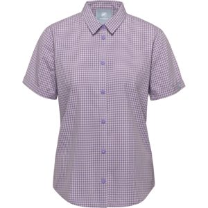 Mammut Luftiges Kurzarmhemd für Wanderungen und Freizeit Aada Shirt Women Lila XL