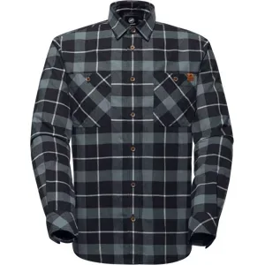 Mammut Weiches, leichtes Flanellhemd zum Wohlfühlen Alvra Longsleeve Shirt Men Schwarz XL
