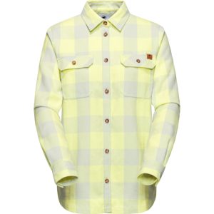 Mammut Robustes Flanellhemd aus Hanf Tamaro Longsleeve Shirt Women Gelb XS