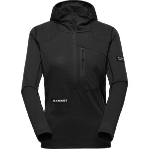 Mammut Vielseitiger, schnelltrocknender Hoodie für die Berge Eiger Nordwand Advanced FL Half Zip Hoodie Women Schwarz XS