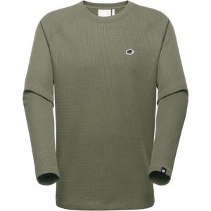 Mammut Langärmliges Oberteil für den Alltag Waffle Longsleeve Grün XS