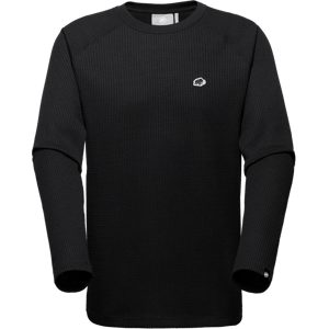 Mammut Langärmliges Oberteil für den Alltag Waffle Longsleeve Schwarz XS
