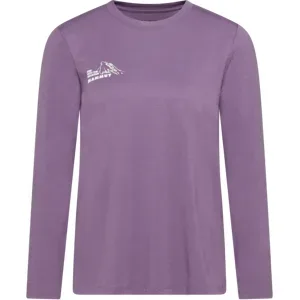 Mammut Feuchtigkeitsableitendes, langärmliges Wander-T-Shirt Mountain Longsleeve T-Shirt Women Bluemlisalphorn Lila L