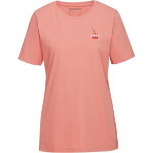 Mammut Eines unserer lässigen T-Shirts Core T-Shirt Women Snow Rot M
