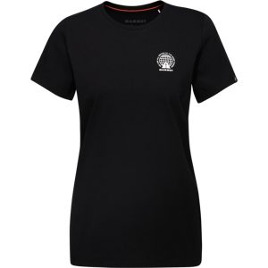 Mammut Lässiges Klettershirt mit Print Massone T-Shirt Women Emblems Schwarz M