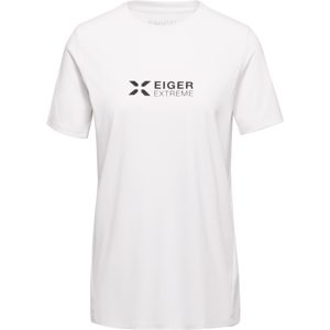 Mammut Feuchtigkeitsableitendes Alltags-T-Shirt Eiger Logo T-Shirt Women Weiß XL