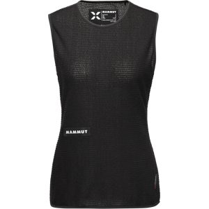 Mammut Extrem atmungsaktiver Baselayer für die Berge Eiger Nordwand FL Air Mesh Vest Women Schwarz XS
