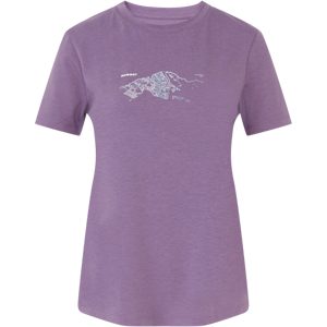 Mammut Feuchtigkeitsableitendes T-Shirt zum Wandern Mountain T-Shirt Women Fruendenhorn Lila XL