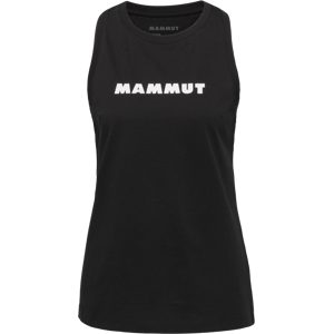 Mammut Baumwoll-Tanktop für jeden Tag Core Tank Top Women Logo Schwarz XL