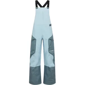 Mammut Strapazierfähige GORE-TEX Pro-Skilatzhose Eiger Free Pro HS Bib Pants Women Blau 46