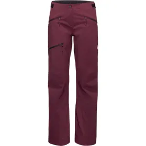 Mammut Extra robuste Softshell für die Berge Taiss Guide SO Pants Women Rot 34