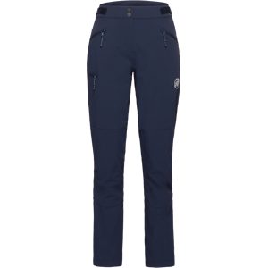 Mammut Atmungsaktive Softshellhose für die Berge Courmayeur SO Pants Women Blau 46