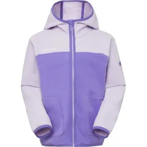 Mammut Multifunktionale Fleecejacke mit Kapuze Waymarker ML Hooded Jacket Lila 140