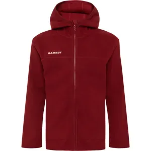 Mammut Multifunktionale Fleecejacke mit Kapuze Waymarker ML Hooded Jacket Rot 164
