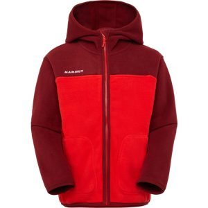 Mammut Multifunktionale Fleecejacke mit Kapuze Waymarker ML Hooded Jacket Rot 152