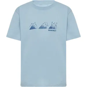 Mammut Alltags-T?Shirt aus 100 % ökologischer Baumwolle Base T-Shirt Playground Blau 104