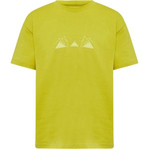 Mammut Alltags-T?Shirt aus 100 % ökologischer Baumwolle Base T-Shirt Playground Gelb 140