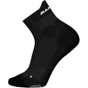 Mammut Atmungsaktive Trailrunning-Socken für mittlere Distanzen Trail Running Quarter Socks Schwarz S/36-38