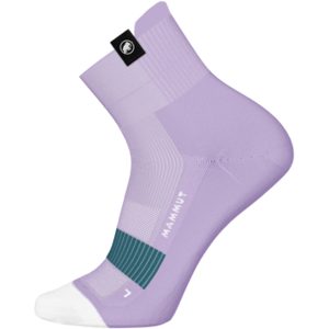 Mammut Schnelltrocknende, strapazierfähige Wandersocken All-Mountain Targeted Cushion Quarter Socks Lila M/39-41