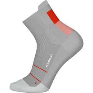 Mammut Leichte, strapazierfähige Trailrunning-Socken Trail Running Lightweight Merino Quarter Socks Grau L/42-44
