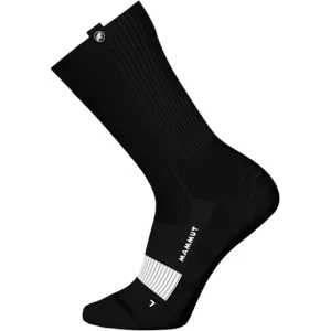Mammut Schnelltrocknende, geruchshemmende Wandersocken All-Mountain Targeted Cushion Merino Crew Socks Schwarz XL/45-47