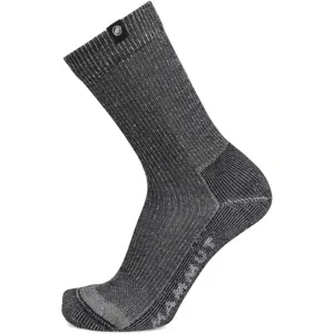 Mammut Vollständig gepolsterte, warme Wandersocken Hiking Full Cushion Crew Socks Schwarz XL/45-47
