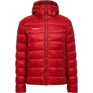 Mammut Vielseitige isolierte Daunenjacke für die Berge Broad Peak Pro IN Hooded Jacket Men Rot M