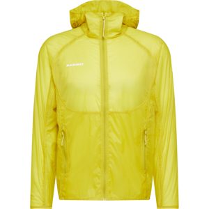 Mammut Leichter Windbreaker  Valley Light WB Hooded Jacket Men Gelb XL