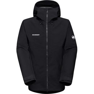 Mammut Nachhaltige 3-Lagen-Hardshelljacke Crater IV HS Hooded Jacket Men Schwarz M
