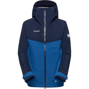 Mammut Nachhaltige 3-Lagen-Hardshelljacke Crater IV HS Hooded Jacket Women Blau XL