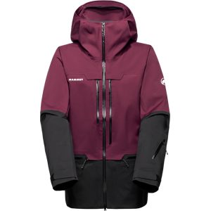 Mammut Freeride-Hardshelljacke mit umweltbewusstem Design Haldigrat HS Hooded Jacket Men Rot XXL