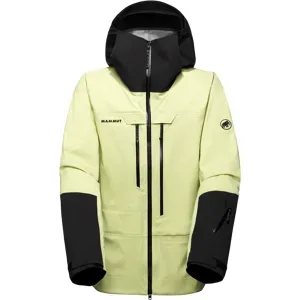 Mammut Kompakte, leichte Freeride-Jacke Haldigrat Light HS Hooded Jacket Men Gelb XL
