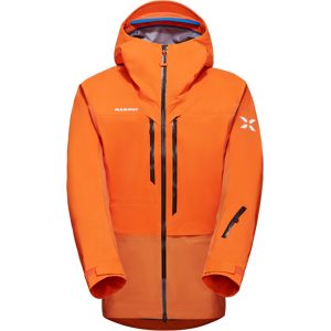 Mammut Freetouring-Hardshelljacke für (Gewichts-)Minimalisten Eiger Free Advanced HS Hooded Jacket Men Orange M