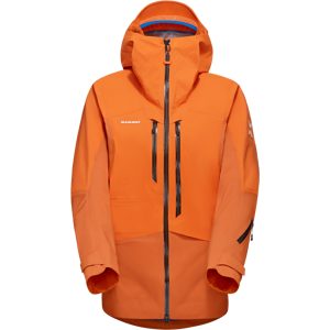 Mammut Freetouring-Hardshelljacke für (Gewichts-)Minimalistinnen Eiger Free Advanced HS Hooded Jacket Women Orange XL