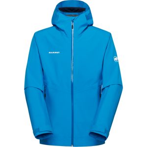 Mammut Leichte Hardshelljacke zum Wandern Alto Light HS Hooded Jacket Men Blau S