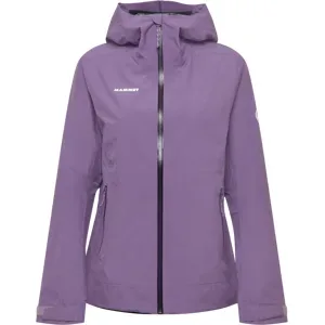 Mammut Leichte Hardshelljacke zum Wandern Alto Light HS Hooded Jacket Women Lila XS