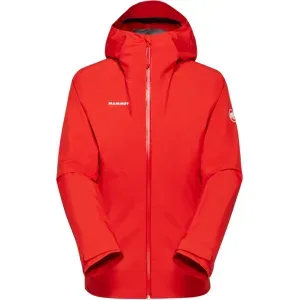 Mammut Leichte Hardshelljacke zum Wandern Alto Light HS Hooded Jacket Women Rot XL