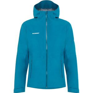 Mammut Leichte, elastische Hardshelljacke zum Wandern Linard Guide HS Hooded Jacket Men Grün S
